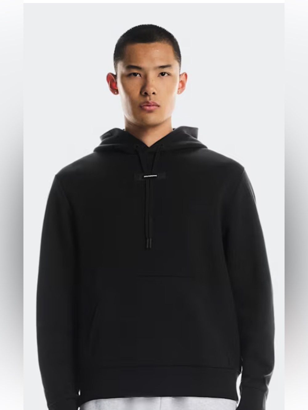 ON CLOUD Swiss Tech Performance Men's Pullover Hoodie Black Size XL